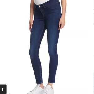 J Brand Mama J Skinny Maternity Jeans in Fleeting